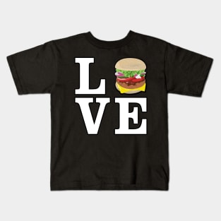 Love Burger Kids T-Shirt